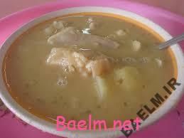 روش پخت آش سیرابی