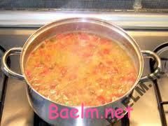 غذای سنتی قم آش قنبید