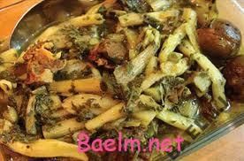 طرز پخت خورشت کنگر