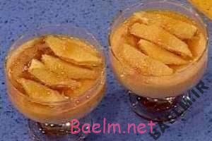 طرز تهیه موس کرم کارامل با پرتقال