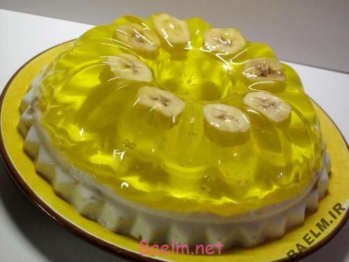 طرز تهیه ژله با موز