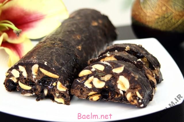 طرز تهیه شکلات گردویی