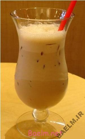 طرز تهیه نوشیدنی خوشمزه با شير و شيره انگور