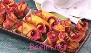 طرز تهیه شیرینی گل انار