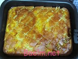 طرز تهیه کیک باقلوایی