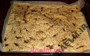 طرز تهیه نان زیتون با گوجه فرنگی خشک شده