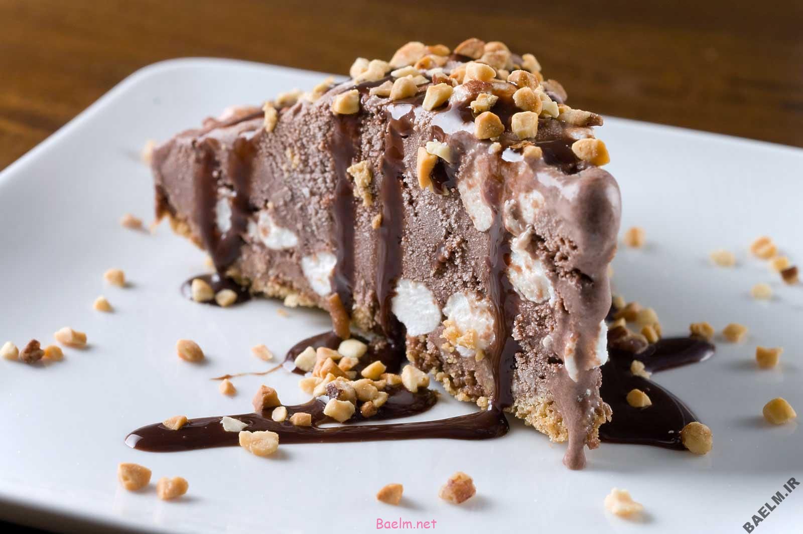 طرز تهیه پای بستنی راکی رود