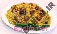 طرز تهیه پلو بریانی عربی