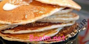 طرز درست کردن پنکیک با آرد سبوس دار