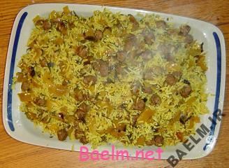 طرز تهیه کلم پلو