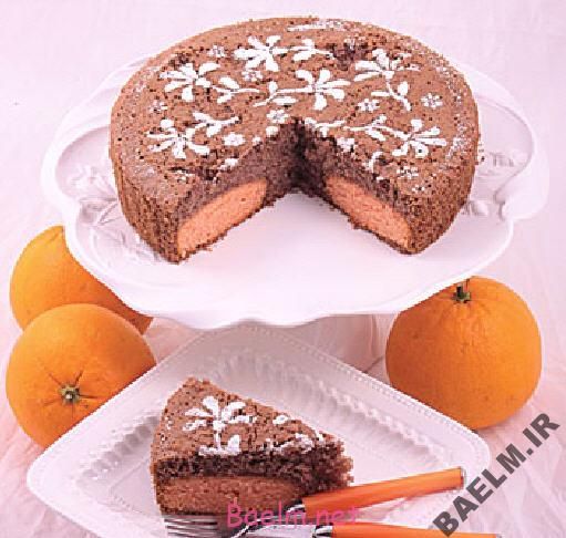 طرز تهیه کیک شکلاتی با طعم پرتقال