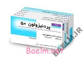 دارونامه | موارد مصرف و عوارض داروی پردنیزولون