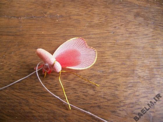 ساخت كاردستي بسيار زيبا با جوراب | پروانه جورابي ساخت كاردستي بسيار زيبا با جوراب | پروانه جورابي