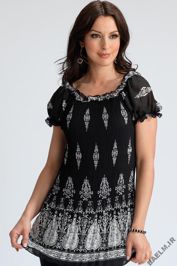 Chiffon Kurti 2 008 مدل های متنوع لباس های خانگی و راحت برای خانم ها