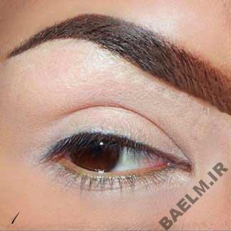 آرایش چشم ,آرایش چشم زیبا,آموزش تصویری آرایش چشم