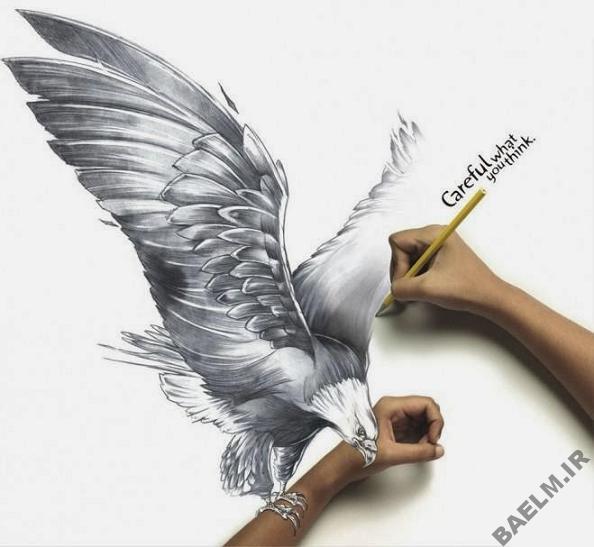 funny amazingly detailed art drawings 4 9 نقاشی خنده دار و زیبا