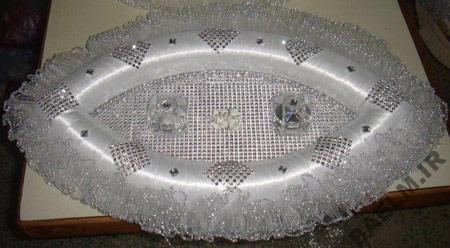 تزیین جای حلقه,جای حلقه عروس و داماد تزیین جای حلقه,جای حلقه عروس و داماد