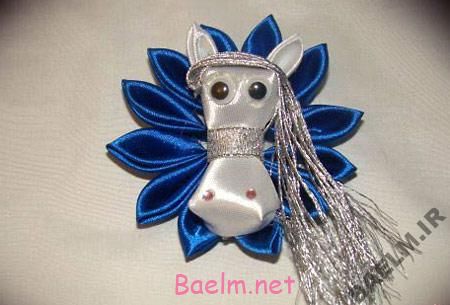 تزئين سفره هفت سين | آموزش درست كردن اسب با روبان