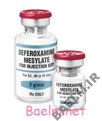 دارونامه | موارد مصرف و عوارض داروی دفروکسامین