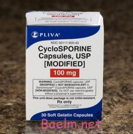 دارونامه | موارد مصرف و عوارض داروی سیکلوسپورین