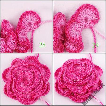 آموزش قلاب بافي | آموزش بافت پادري + عكس نحوه بافت پادری, آموزش بافت پادری