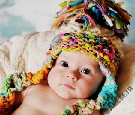 مدل کلاه بافتنی, کلاه بچه گانه