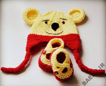 مدل کلاه بافتنی, کلاه بچه گانه