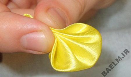 هنر خانه داری | آموزش قدم به قدم دوخت گل بنفشه روبان دوزی 99247604676509352968