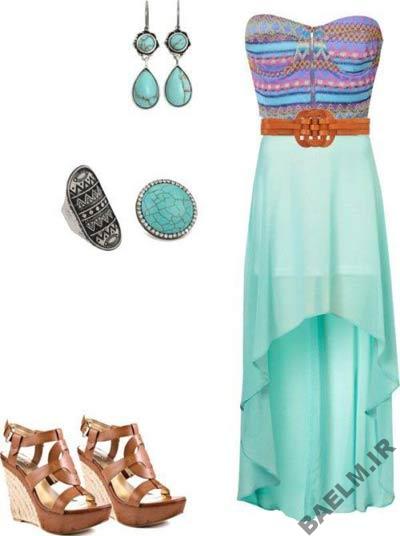 مد و زیبایی | شیک ترین مدل ست کردن لباس شب mo12751