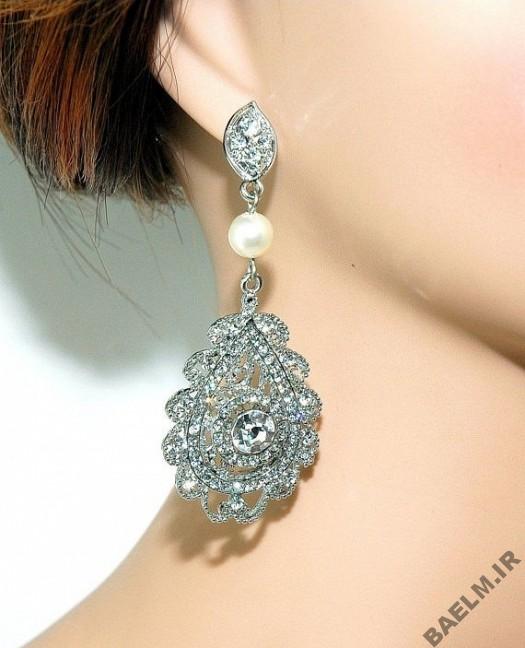مد و زیبایی | مدل جدید گوشواره عروس 2014 mo12751