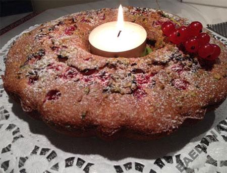 انواع کیک | طرز تهیه کیک پسته ای یوهانس بر