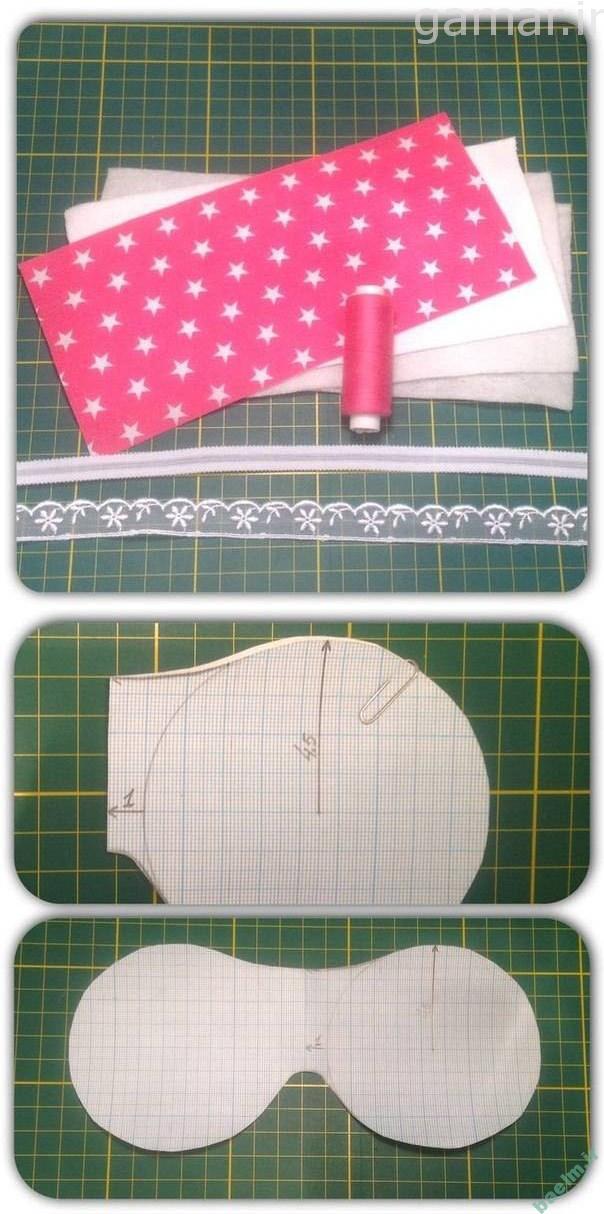 خیاطی | آموزش قدم به قدم دوخت چشم بند(تصویری) 2532