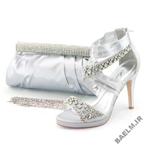 تزئینات عروس | عکس های ست کیف و کفش مجلسی مخصوص عروس 533