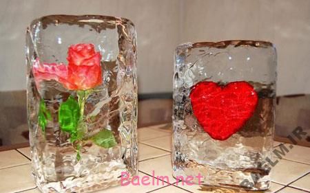 هنر خانه داری | تزئین یخ یخچال به شکلهای بسیار زیبا
