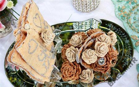 عقد و عروسي | گالري تصاوير تزئين سفره عقد hou6299