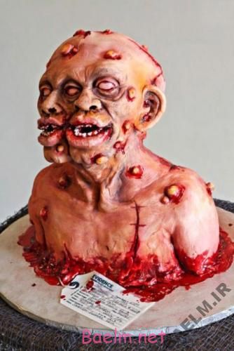 دیدنیها | عکسهایی از کیک های بسیار جالب و ترسناک