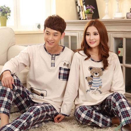 مد و لباس | ست های لباس خواب زن و شوهر (شیک و زیبا) 010