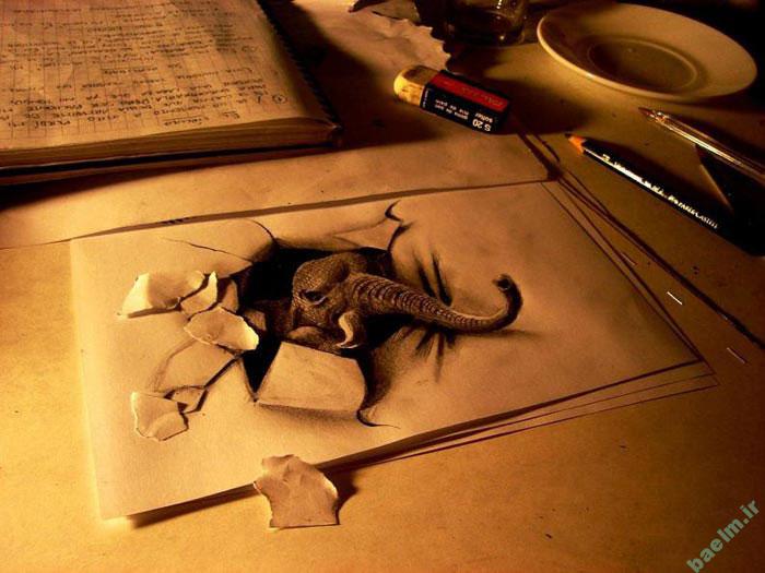 دیدنیها | نقاشی های سه بعدی بسیار جالب،زیبا و دیدنی (سری چهارم)