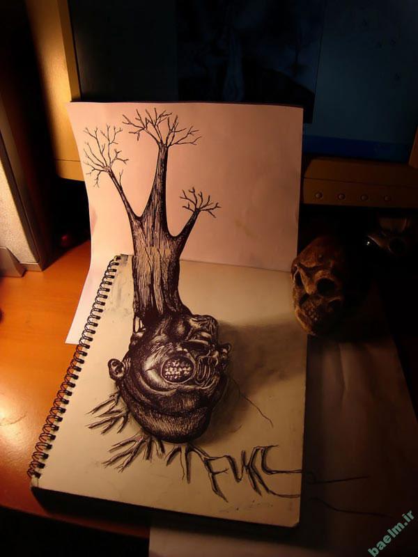 دیدنیها | نقاشی های سه بعدی بسیار جالب،زیبا و دیدنی (سری چهارم) na (12)