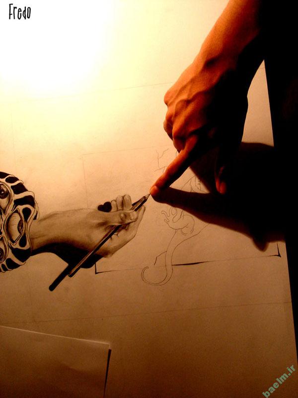 دیدنیها | نقاشی های سه بعدی بسیار جالب،زیبا و دیدنی (سری چهارم) na (13)