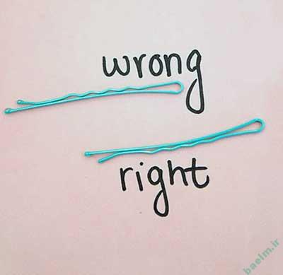 درست کردن موها,بستن موها,سنجاق سر