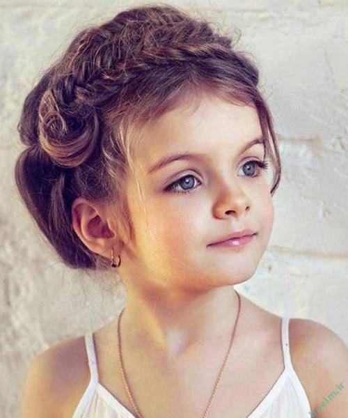 آرايش و زيبايي | مدل هاي زيباي بستن موي دختر بچه مدل هاي زيبا از آرايش, شينيون موي دخترانه ,مدل بستن موی دختر بچه ها,مدل مو,مدل مو دخترانه, مدل آرايش موی دخترانه