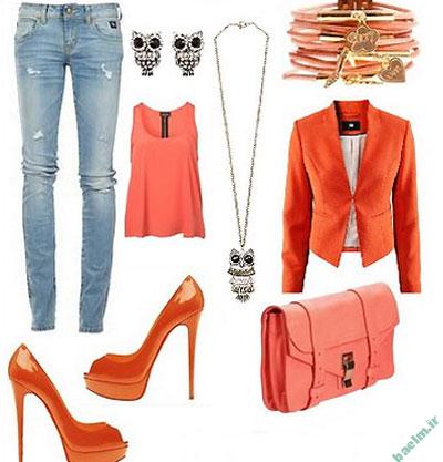 مد و زيبايي | راهنماي ست كردن لباس به رنگ نارنجي