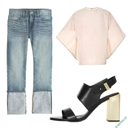 مدل ست های تابستانی, ست تابستانی با شلوار جین مدل ست های تابستانی, ست تابستانی با شلوار جین