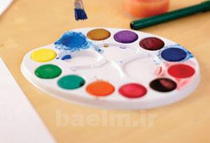 راههایی برای آموزش ساده برای یادگیری رنگ آمیزی کودکان