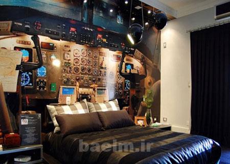 دکوراسیون بالای تخت خواب دکوراسیون بالای تخت خواب