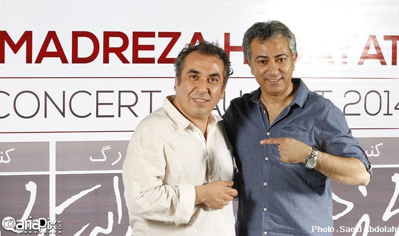 عکس کنسرت محمد رضا هدایتی با حضور بازیگران