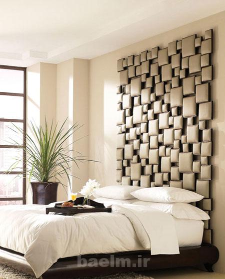 دکوراسیون بالای تخت خواب دکوراسیون بالای تخت خواب