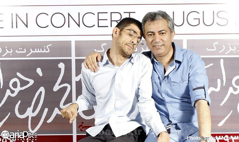 عکس کنسرت محمد رضا هدایتی با حضور بازیگران