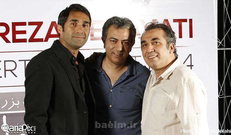 عکس کنسرت محمد رضا هدایتی با حضور بازیگران